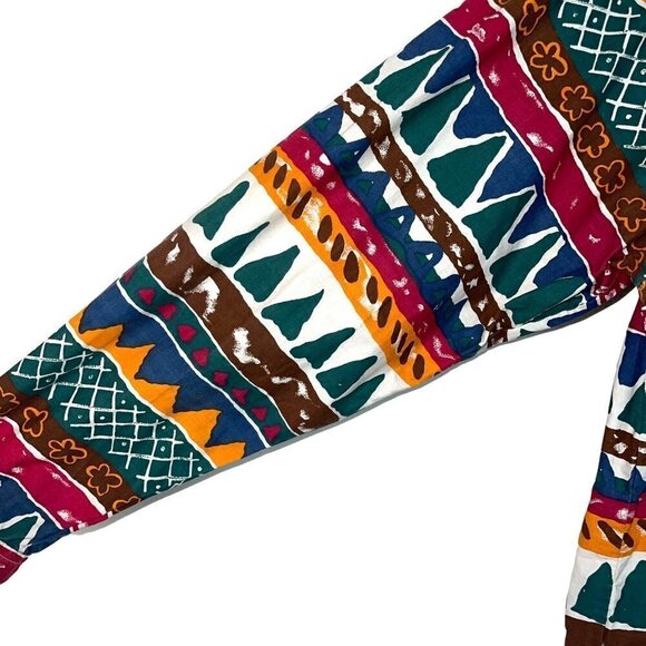 Cody James Southwestern Shirt Womens Size Large Vintage Button Front Long Sleeve - Picture 3 of 8